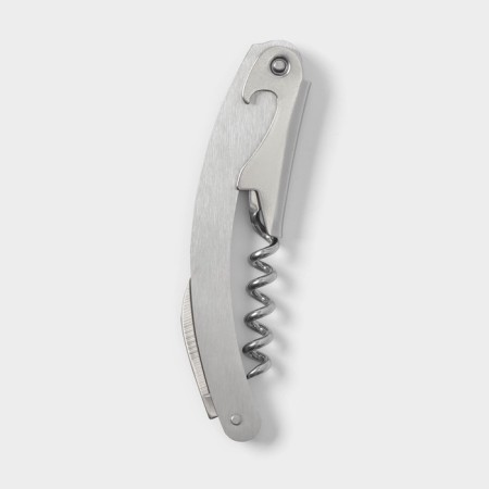 Coroner of the folding shares "Easiness", 11 cm, silver color-1