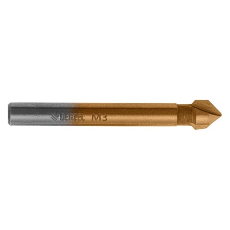Senkovka cone Denzel under M3 72301, HSS, metal, cylindrical shank, D = 6.3