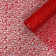 Flower packaging "Pautinka with glitter" red, 48 cm x 4.5 m