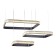 LED LED suspension with the Ambrella Light, Original, Fa6166, LED, 105 W, 7875LUM, 3000-6400K, Black Black Color
