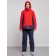 Ski costume female winter, size 60, red color
