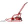 Folding sleds nikki 3, red color