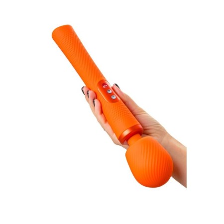 Vibronser Fun Factory Vim Vibrating Wand, silicone, 31.3 cm, orange-6