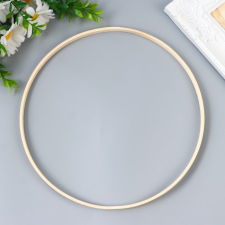 Bamboo ring for making dreams D = 23 cm