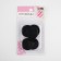 A set of buttons, 4 punctures, d = 30 mm, 5 pcs, black color
