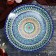 Largan Rishtan ceramics "Patterns", 39 cm, blue