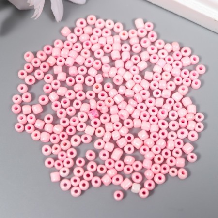 Round beads 6/0 "Pink" 20 g
