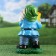 Garden figure "Dwarf with a basket" 40x24x25cm