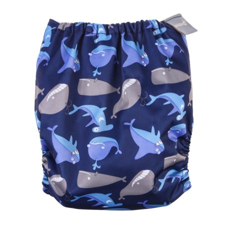 Panties-scammer, reusable, "whales"-4