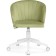 Computer chair Plastic Plastic/velor, white/green 59x60x78 cm