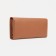 Women's wallet on magnets, brown color
