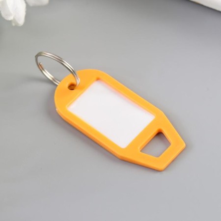 IDDENIFICTOR for keys on the ring plastic mix 5x2.3x0.3 cm