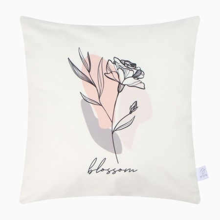 A set of decorative pillowcases "Blossom" - 4 pcs, 40x40 cm, velor-8