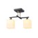 Suspended Ambrella Light, Modern, TR303112, 2HE27, Black Color, Gold