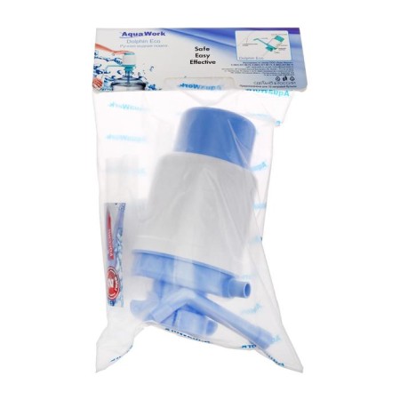 Pump for water "Dolphin" IVF, mechanical, under a bottle of 11 to 19 l, blue-3