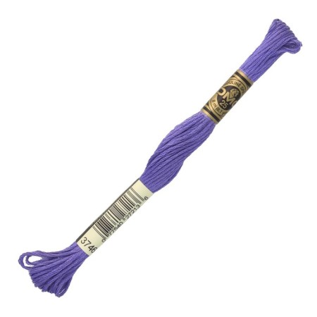 The threads of the DMC 117 (3746), 12 pcs. packaged