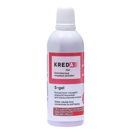 S-Gel food dye, universal "red saturated" 80 ml