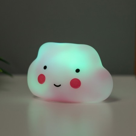 Night "Cloud" 2W LED LR44 pink 3.5x5x4cm-6