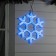 Neon figure "Snowflake", 50 cm, 480 LED, 220 V, glow of blue