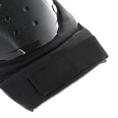 Critical knee pads are motorcycle, adults, black color, plastic, set 4 pcs. NKL 86-1