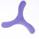 Three -lobed boomerang, 23 x 23 cm, plastic, lilac