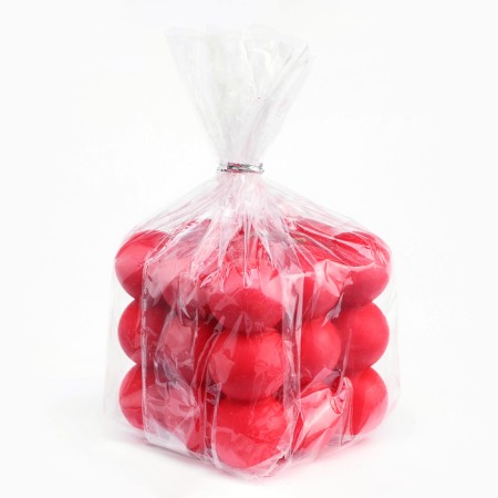 Figure candle "Babb cube", 6 cm, red-1