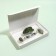 Massage set "Guasha", 18.5 × 10.5 × 2.5 cm, emerald color