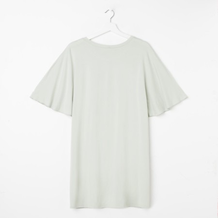 Women's dress Minaku: Mint & Chocolate Olive Color, Rr. 52-7