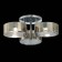 Ceiling EVOLUCE lamp. SL483.702.03. Foresta. 3x40 watts, E27, 60x60x20 cm, chromium color
