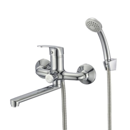 MILARDO SIMP SIMSB02M02 bath mixer, pour 172 mm, chrome