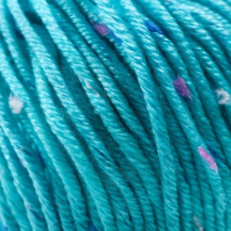 Yarn 60% acrylic, 30% cashmere, 10% silk "spring" 50 g 80 m color 23a water blue-3