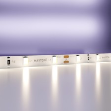 Maytoni LED tape, 12V, IP20, 2835, 4.8W/m, 4000k, 5 m, 5 mm, monochrome glow