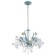 Lyana chandelier 5he27 40w Blue 45x45x40-90 cm Bayerlux
