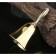 Metal bell, 10 x 4 cm, gold