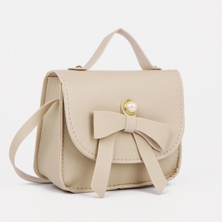 Baby bag on magnet, beige color