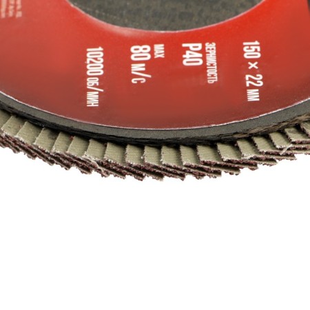 Circle of petal end scrap, 150 x 22 mm, p40-5