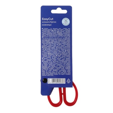 Scissors 17 cm Erichkrause "Easycut", double sharpening, mix, euro suspension-5