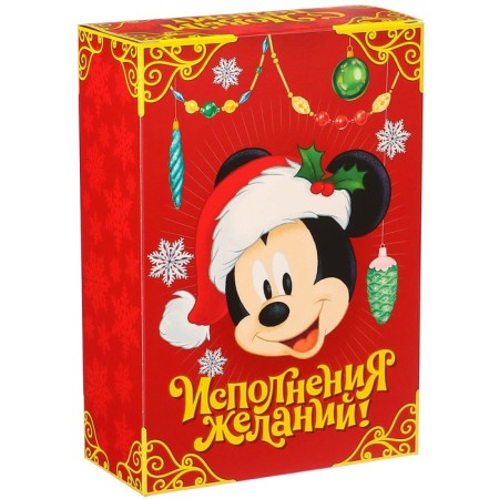 Gift box "New Year" 16x23x7.5 cm, Mickey Mouse-3