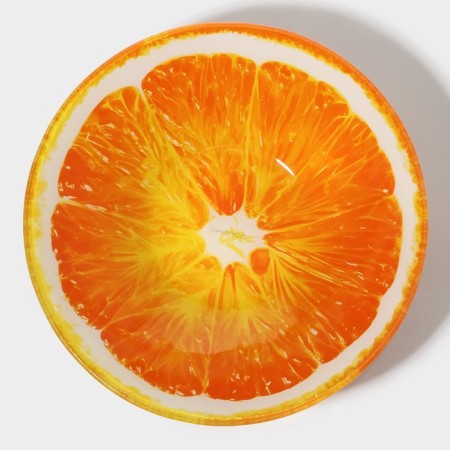 Glass Supervisor Supervision Orange, 920 ml, 22 × 5 cm-3