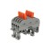 Terminal of QMS 222-424D Proeler 4-pole, with a mount on a DIN-rack (0.08-4 mm²) gray (50 pcs./Union)