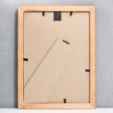 Photo frame pine c19 walnut 13x18 cm (plastic screen)-2