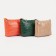 Women's wallet with zipper, color mix