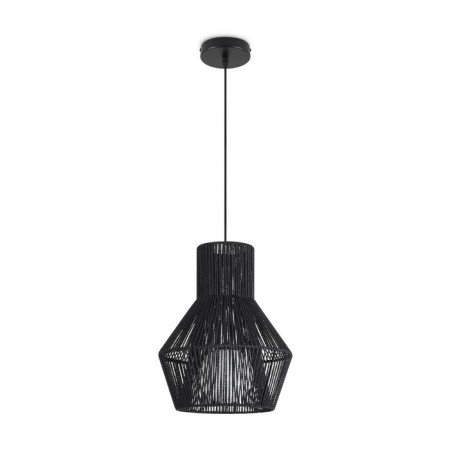 Suspended lamp Freya Fr5405PL-01B Cottage, 360x360x450 mm, E14, 1x40W, black color-9