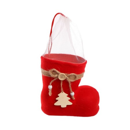 Candy "boot" color red