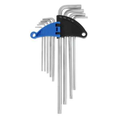 A set of tundra keys, Torx Tamper, Extradlin, CRV, TT10 - TT50, 9 pcs.-1