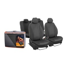 Airline ACCS-L-30 ARCHECHLY AUTHECHLY LIMA, HYUNDAI Solaris, Kia Rio 2017-, 12 objects, eco-leather, black