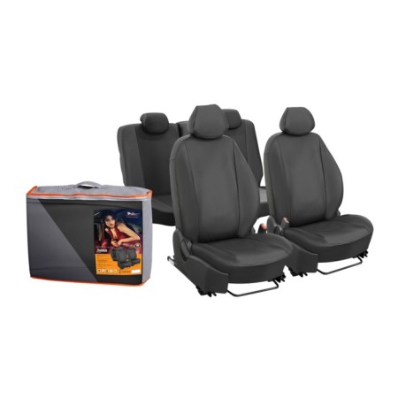 Airline ACCS-L-30 ARCHECHLY AUTHECHLY LIMA, HYUNDAI Solaris, Kia Rio 2017-, 12 objects, eco-leather, black