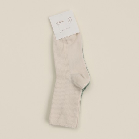 Women's socks SL Home 2 pairs, p. 36-39 (23-25 ​​cm), milk/olive-3