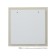 Highlight mirror, in the baguette, dark copper, wall, 50x50 cm