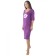Night shirt Gentl, size 44, purple color